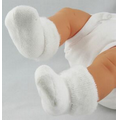 Newborn White Booties